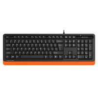 Клавиатура A4Tech Fstyler FKS10 (черный/оранжевый) фото 1